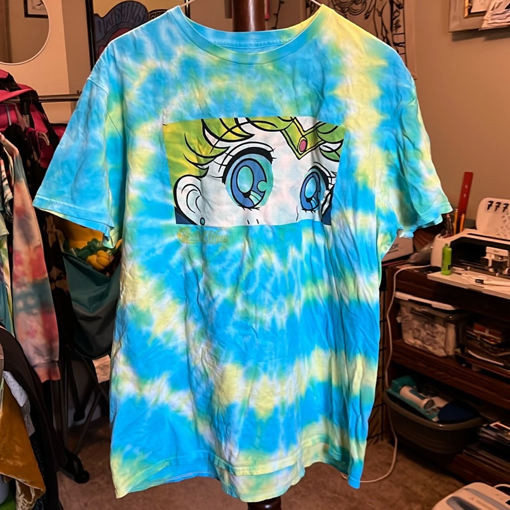 Large Sailor Moon Tie Dye T-Shirt